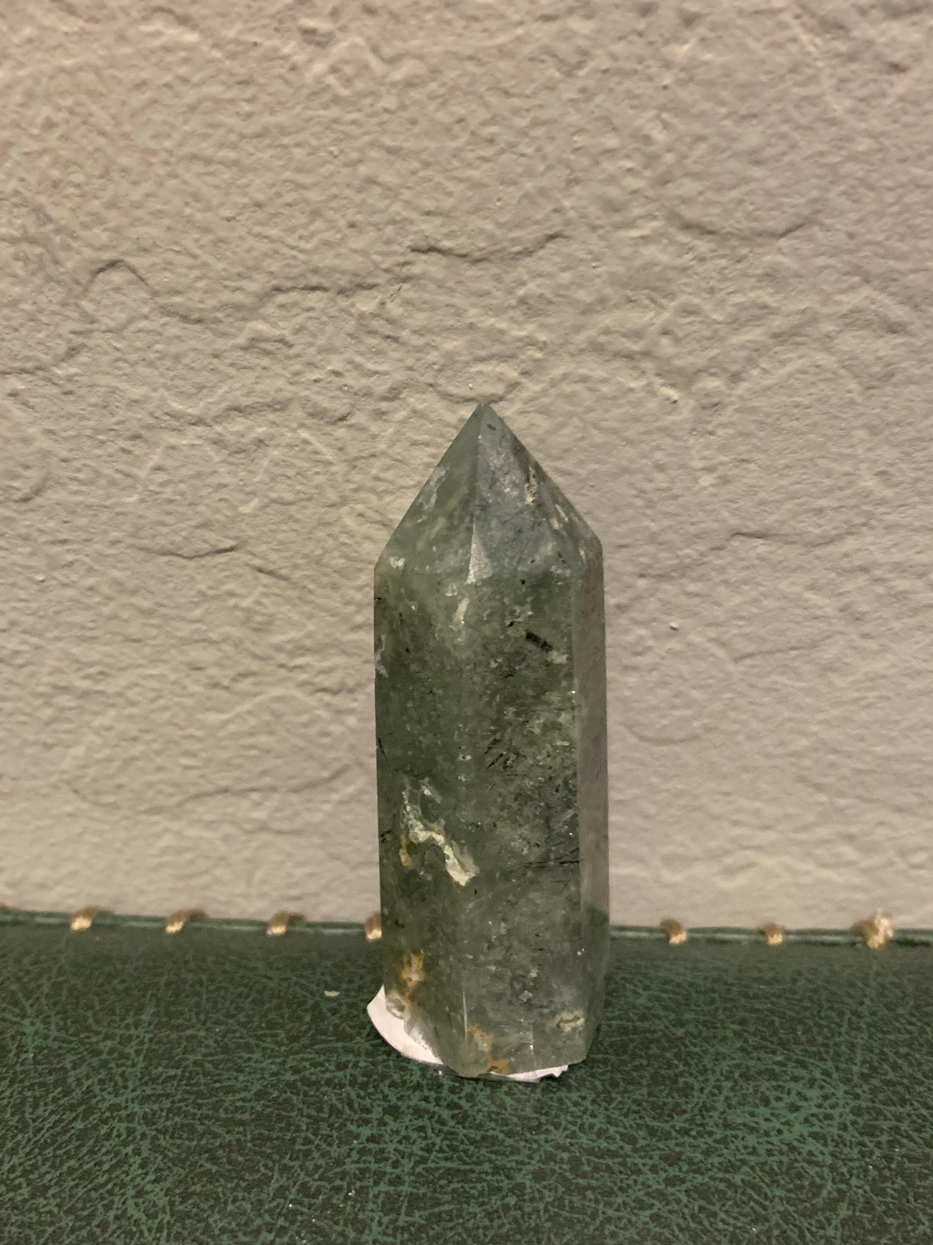Prehnite with Epidote Tower
